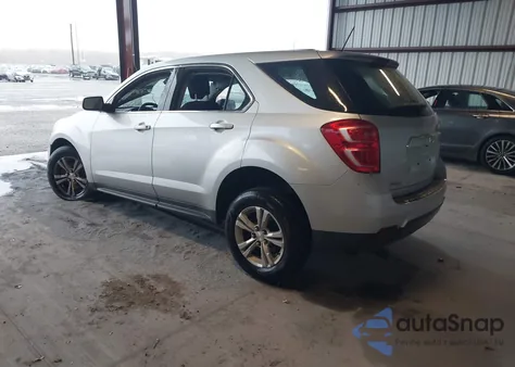2016 Chevrolet Equinox Ls from USA, damaged, VIN 2GNALBEK8G1110396